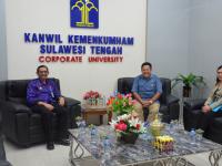 Kakanwil Kemenkumham Sulteng Terima Kunjungan Wakil Ketua FKUB Sulteng